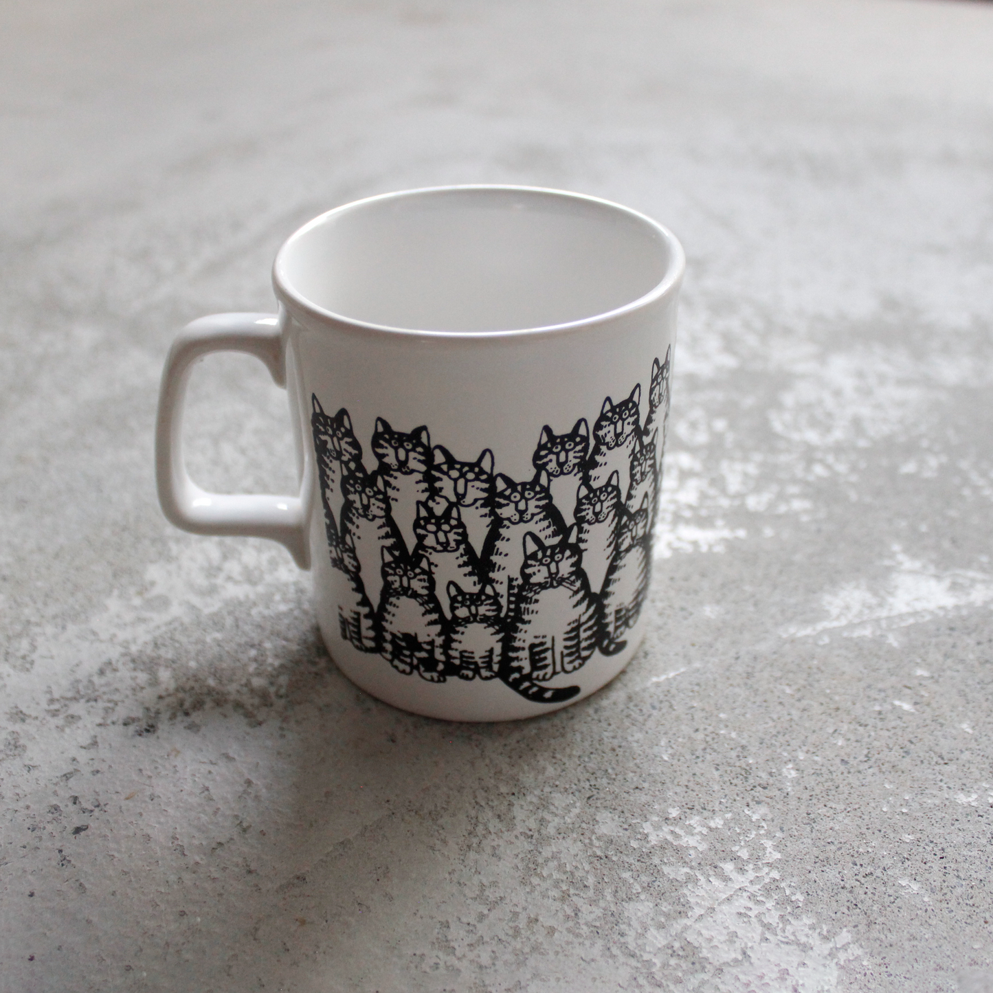 B.Kliban Gang of Cats Mug / 1970s / Made in England