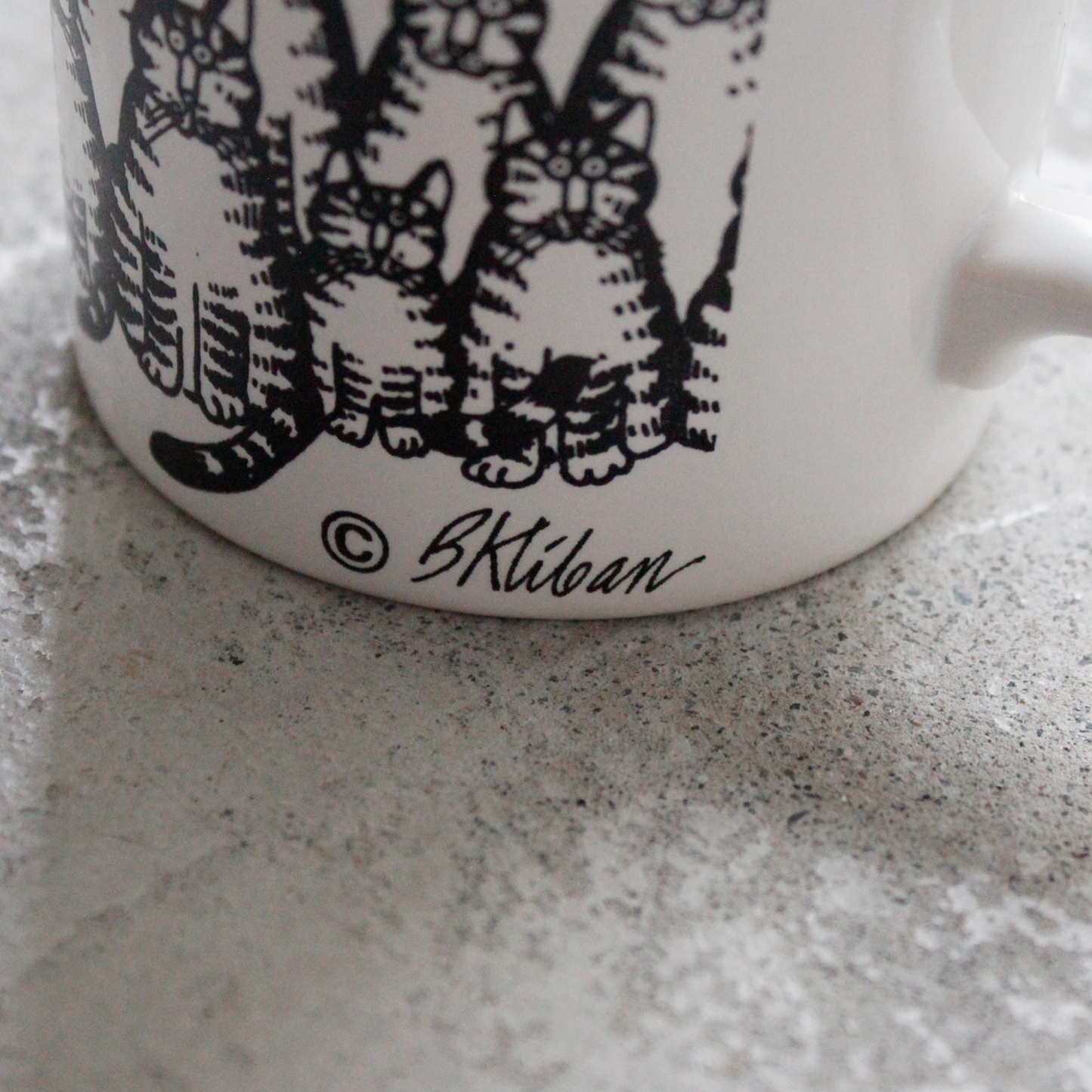 B.Kliban Gang of Cats Mug / 1970s / Made in England