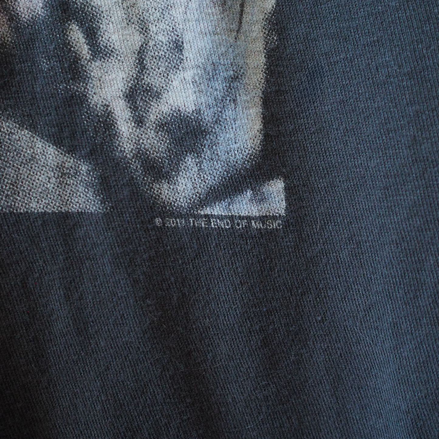 Cat with Kurt Cobain Tee / 2010s-
