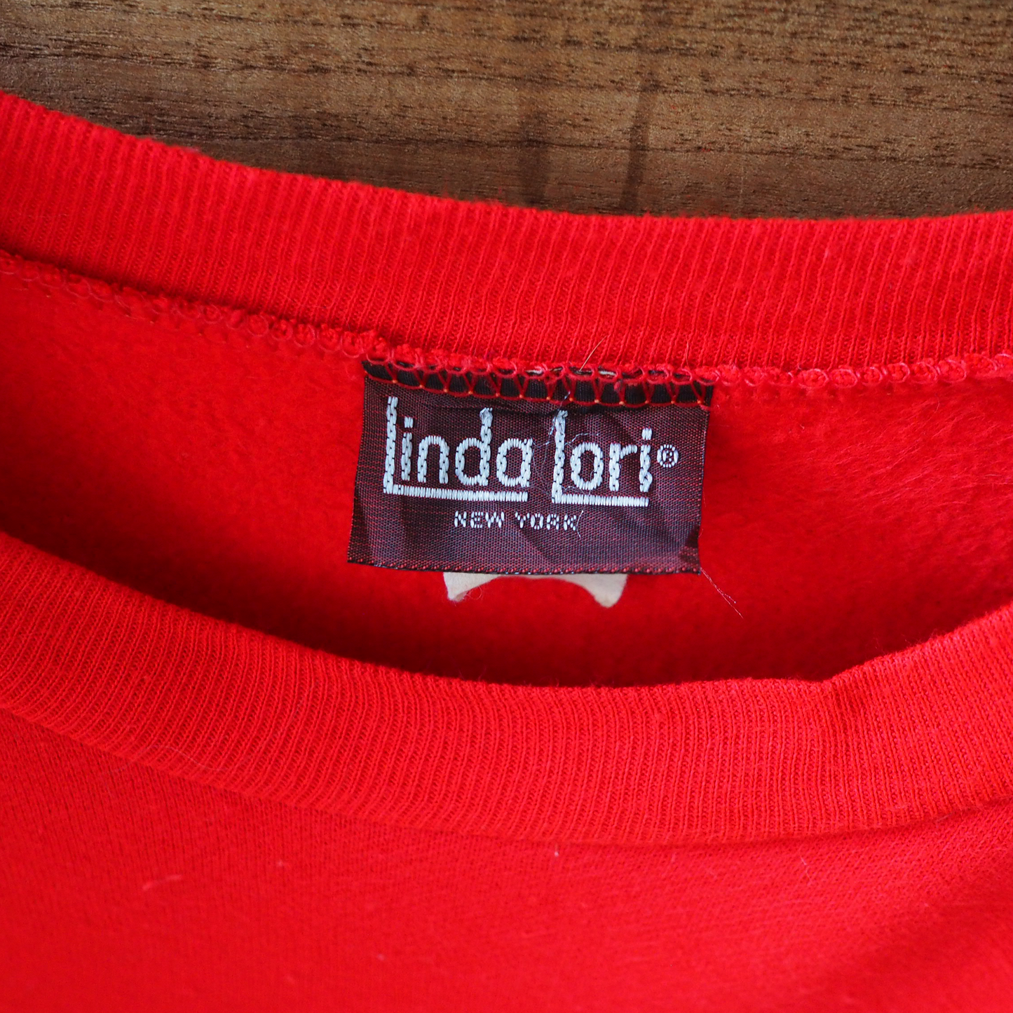 Linda Lori Heads & Tails Sweat / 80s / Made in USA
