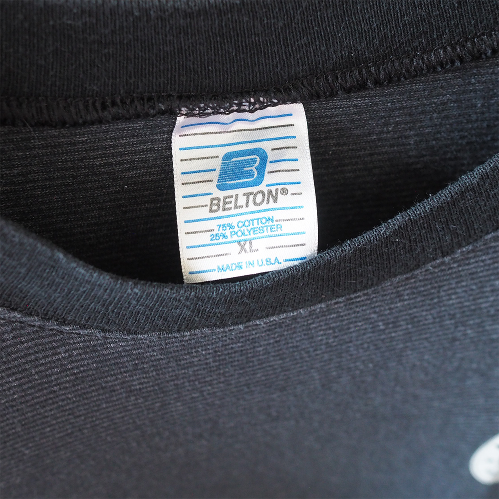 Nutro Max Cat Border Tee / 90s / Made in USA