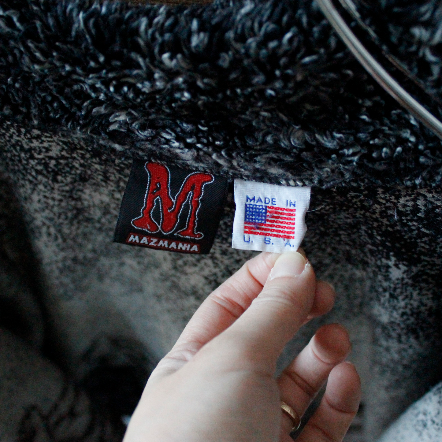 Mazmania Kittens Fleece Jacket / 90s / Made in USA