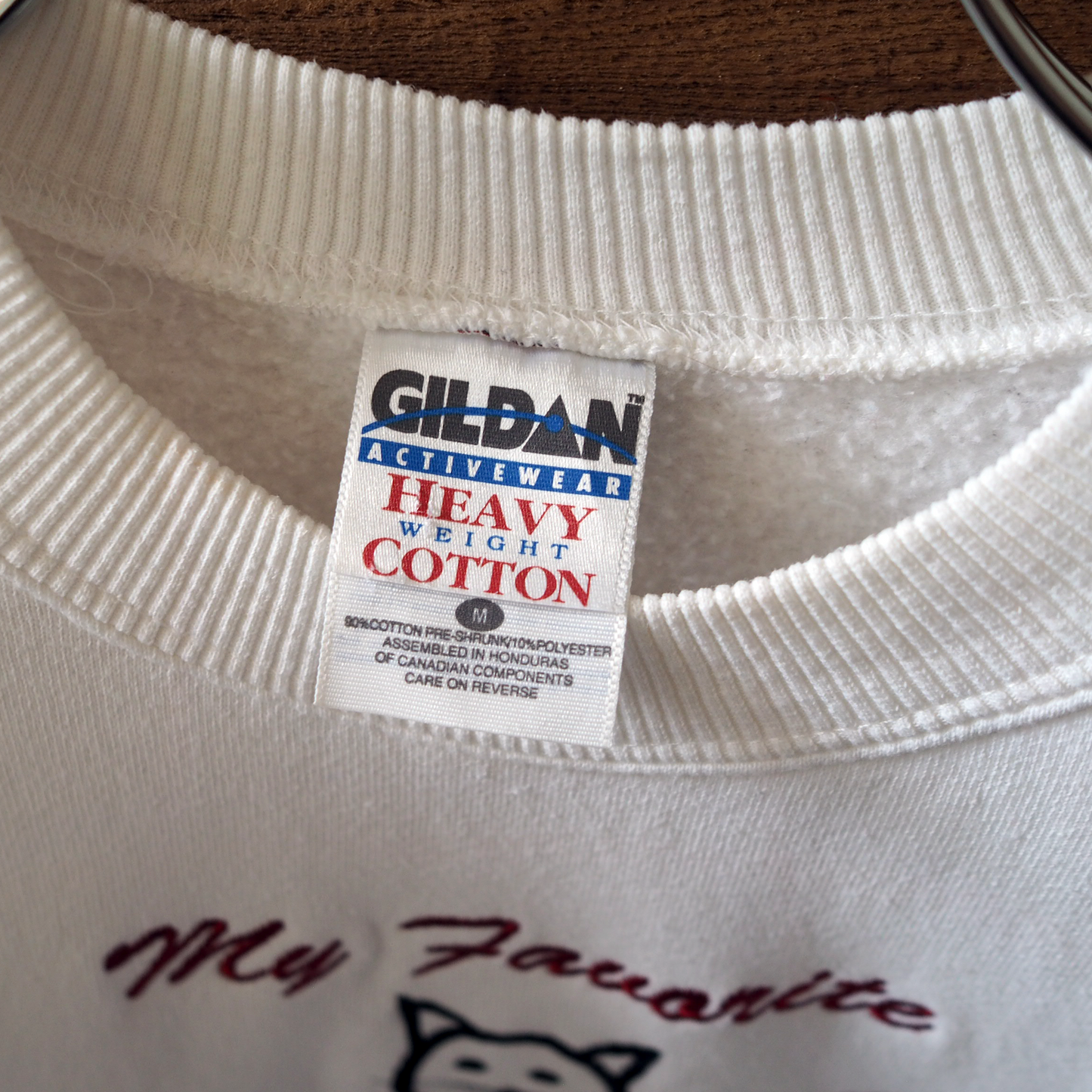 My Favorite Feline Sweat / 90s-