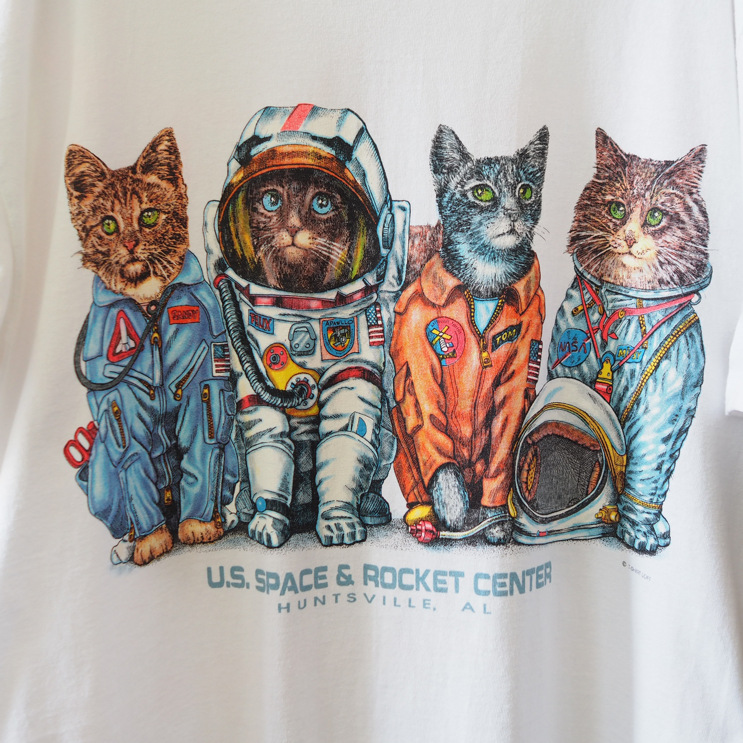 U.S. Space & Rocket Center Tee / 90s / Made in USA