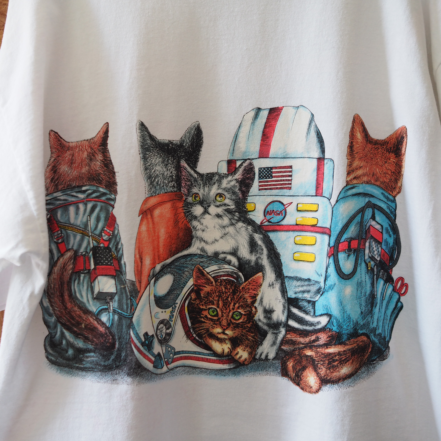U.S. Space & Rocket Center Tee / 90s / Made in USA