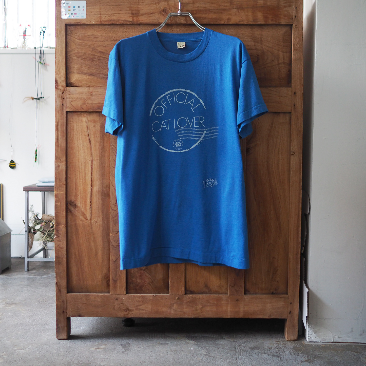 Official Cat Lover Tee / 80s / Made in USA