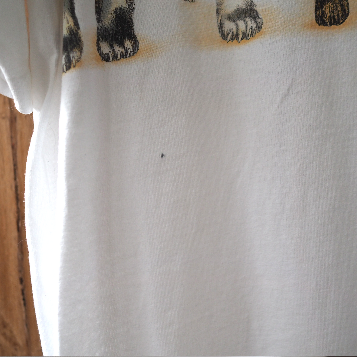 Basic 5 Cats Tee / Prints of Tails / 90s / Made in USA
