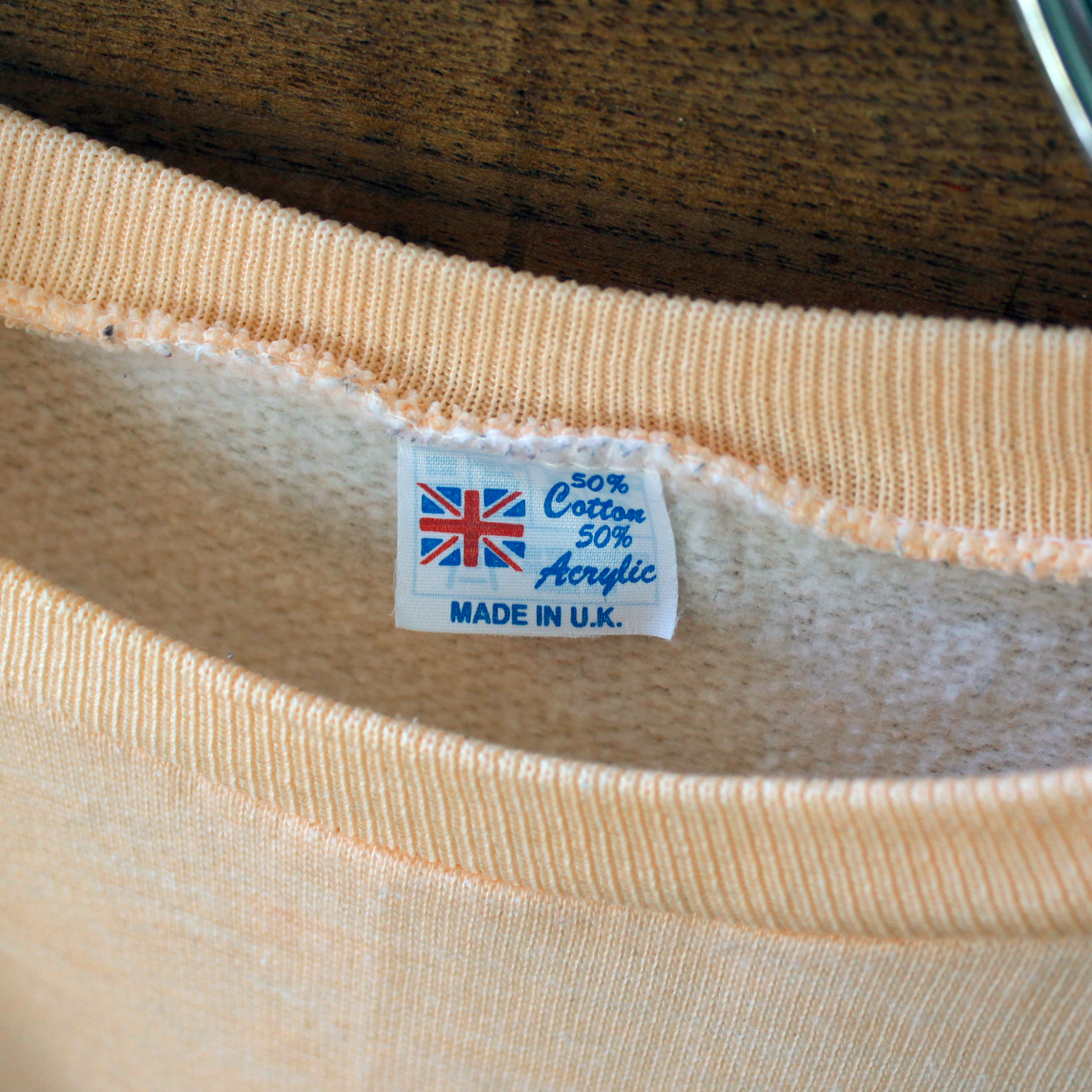 Rags to riches Sweat / 90s / Made in U.K.