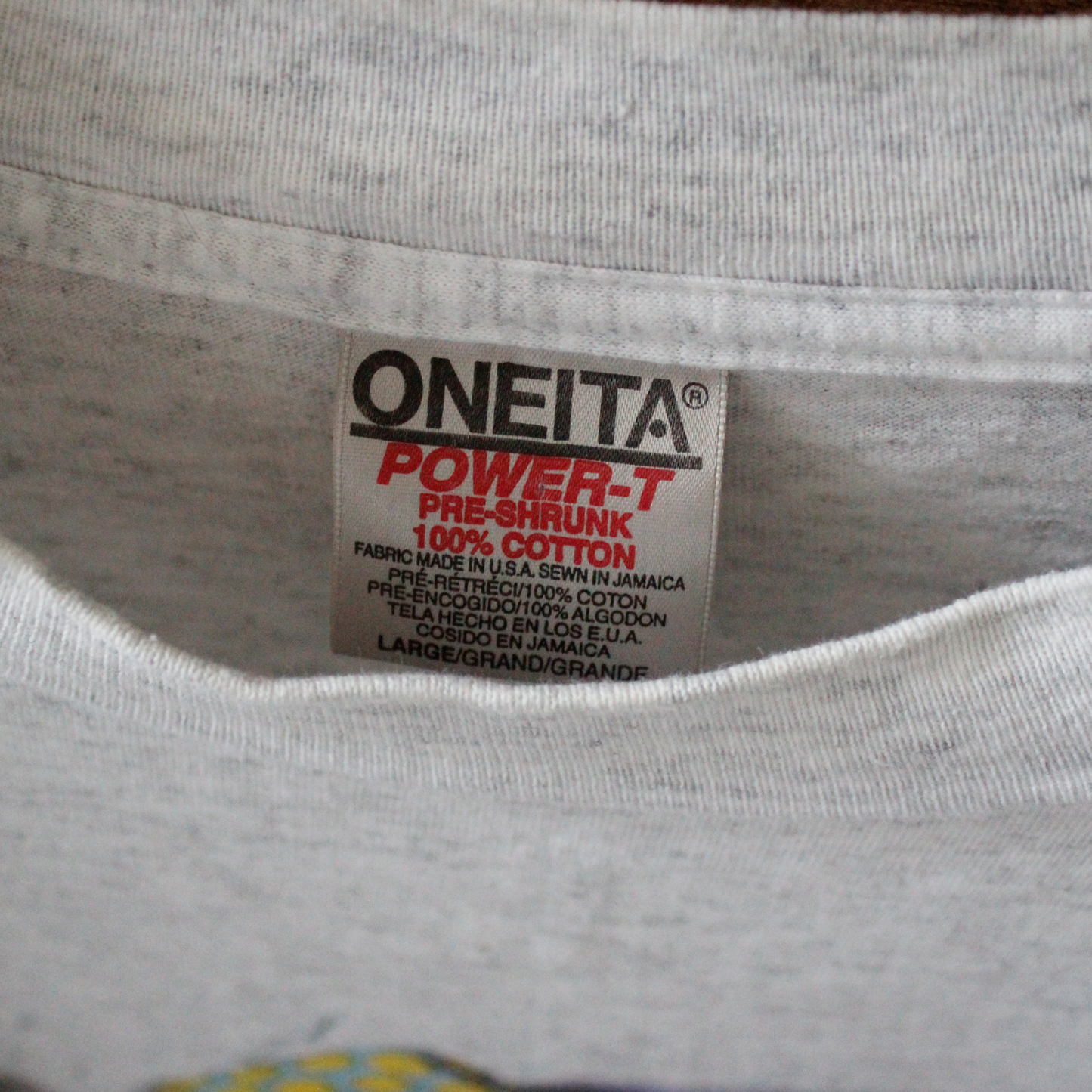 Rainning Day Tee / Prints of Tails / 90s