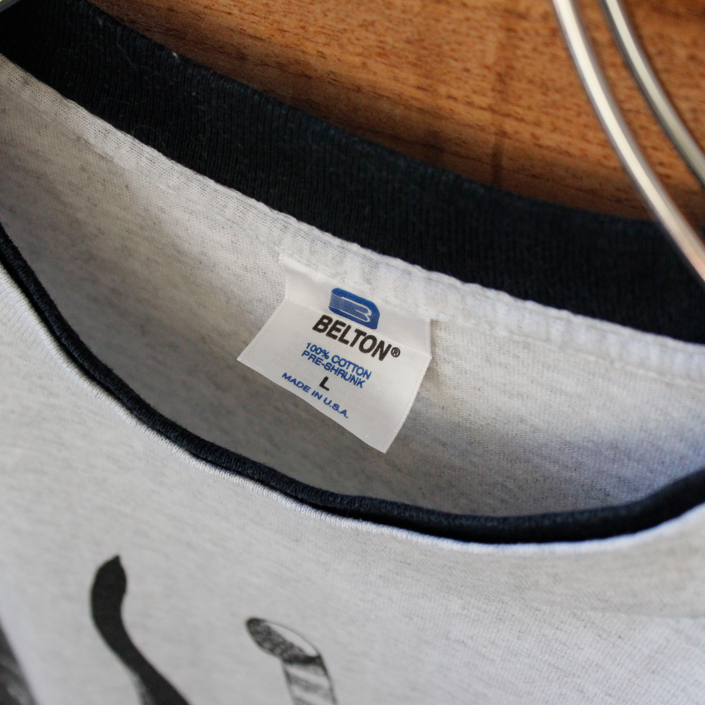 Ringer Heads & Tails Tee / 90s / Made in USA