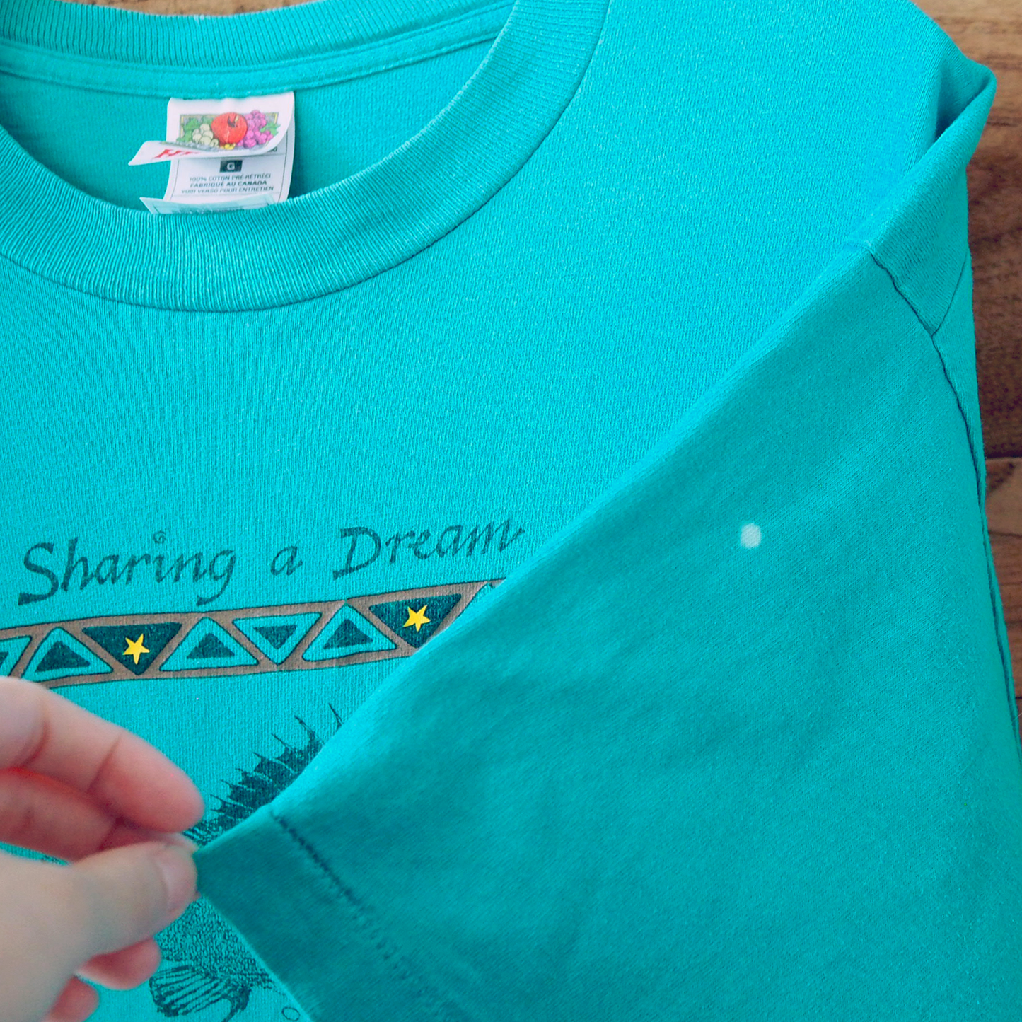 Sharing a Dream Tee / 90s / Made in Canada