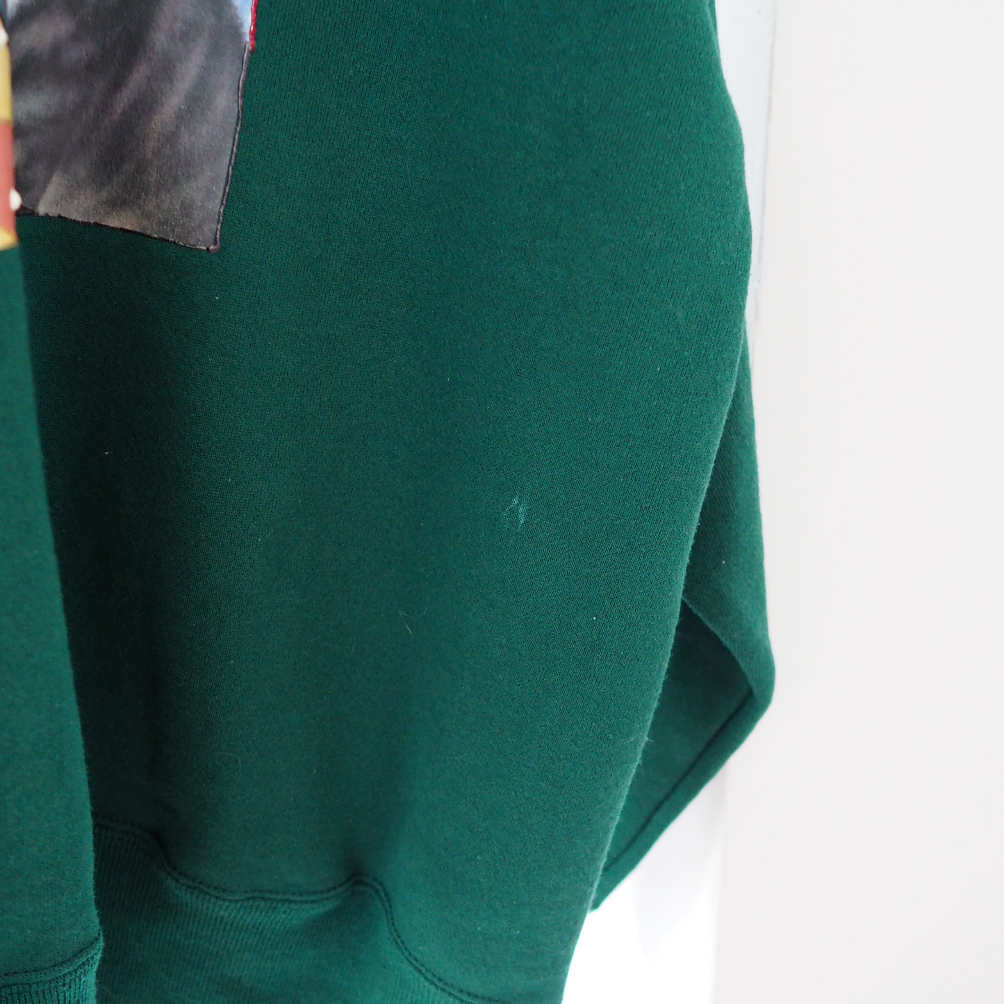 Snow Man & Cat Portrait Sweat / 90s