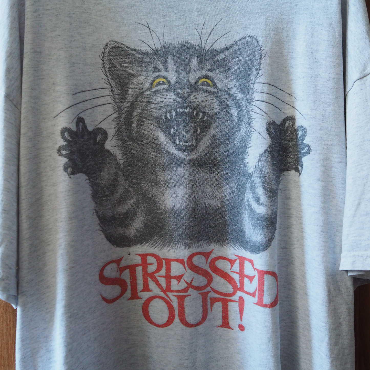 Bob Harrison Stressed Out Tee / 90s