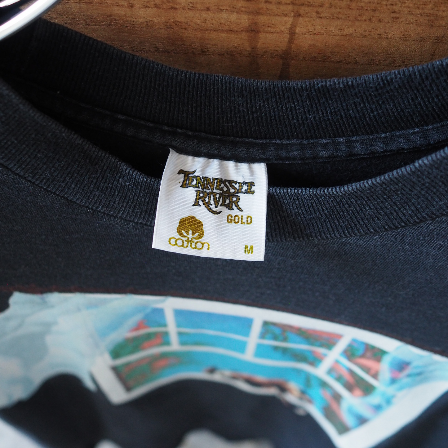 Calico at the Window Tee / Studio Q / 90s / Made in USA