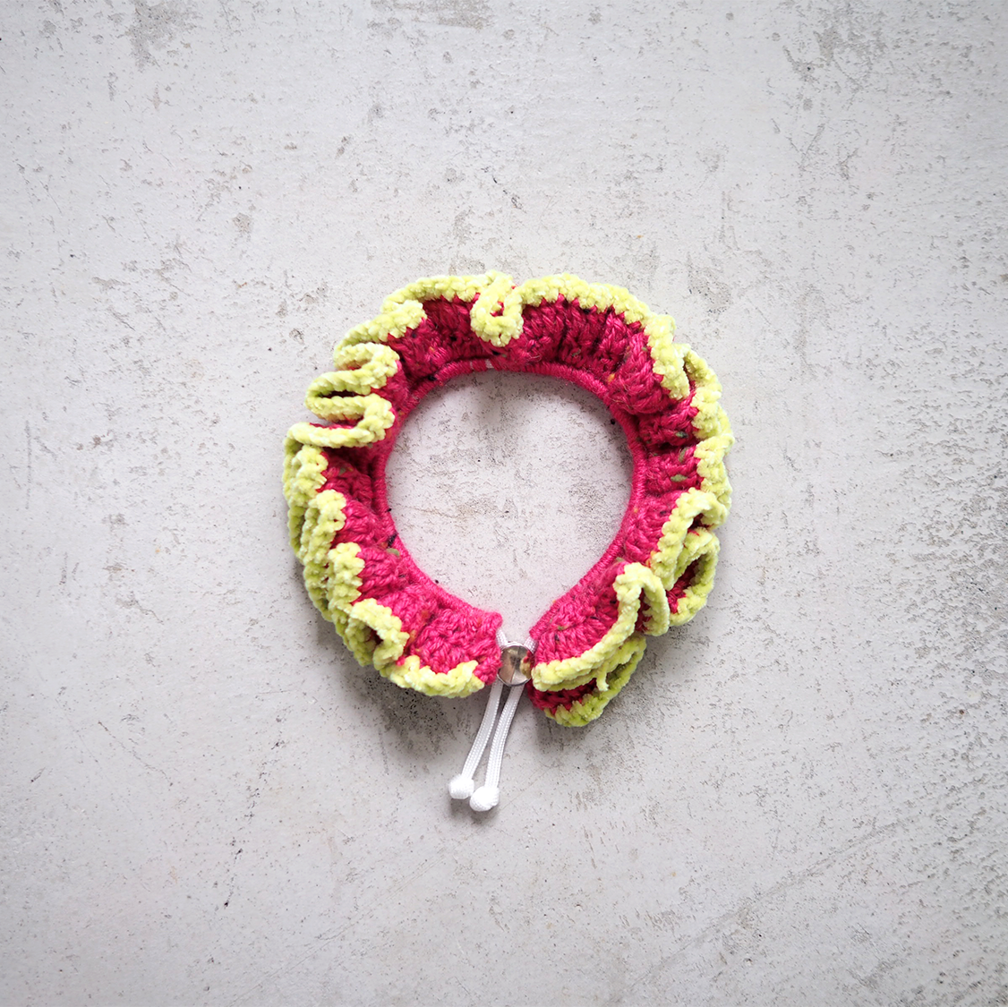 Paracord & Knit Collar🌼