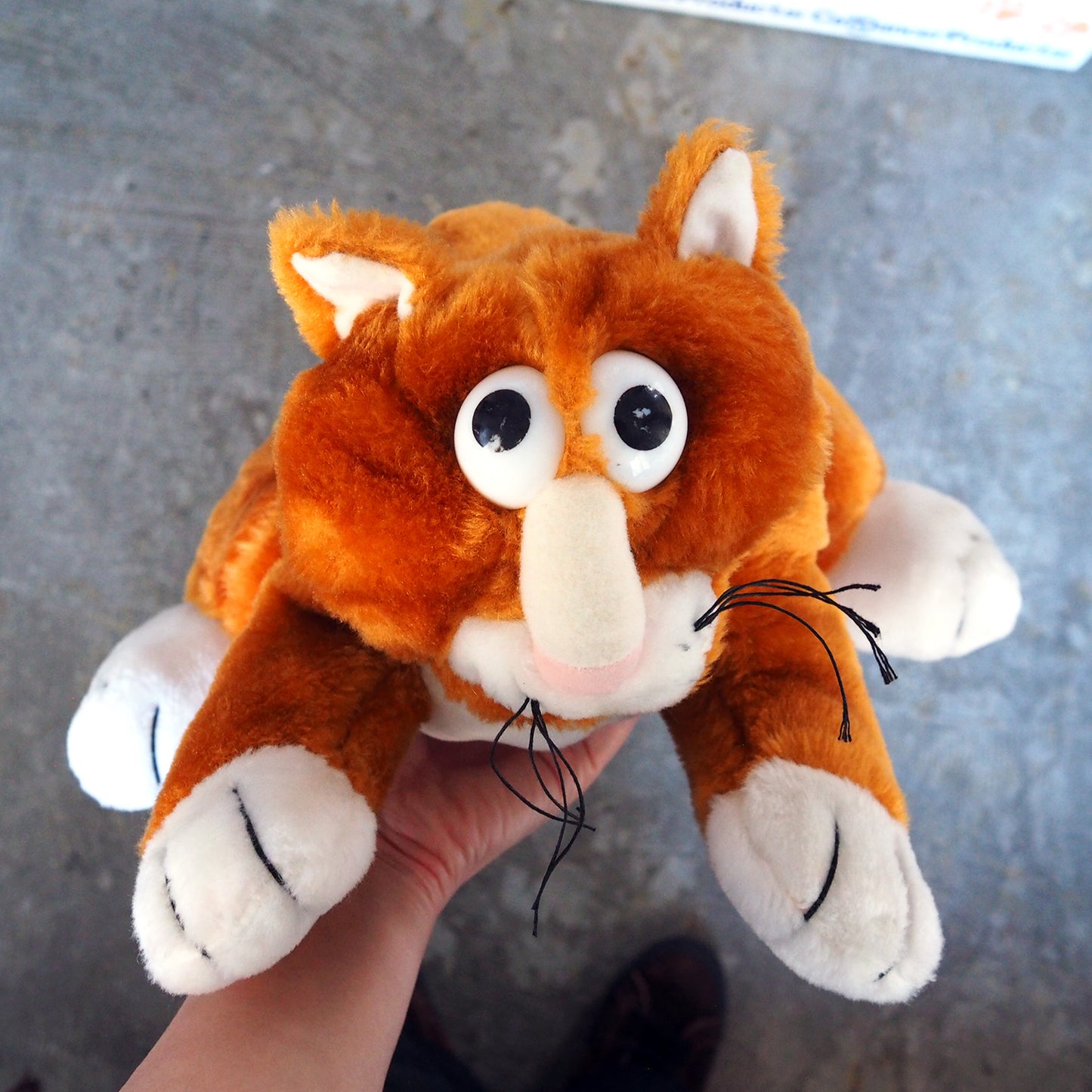 Alley Kats Plush / Orange / 80s