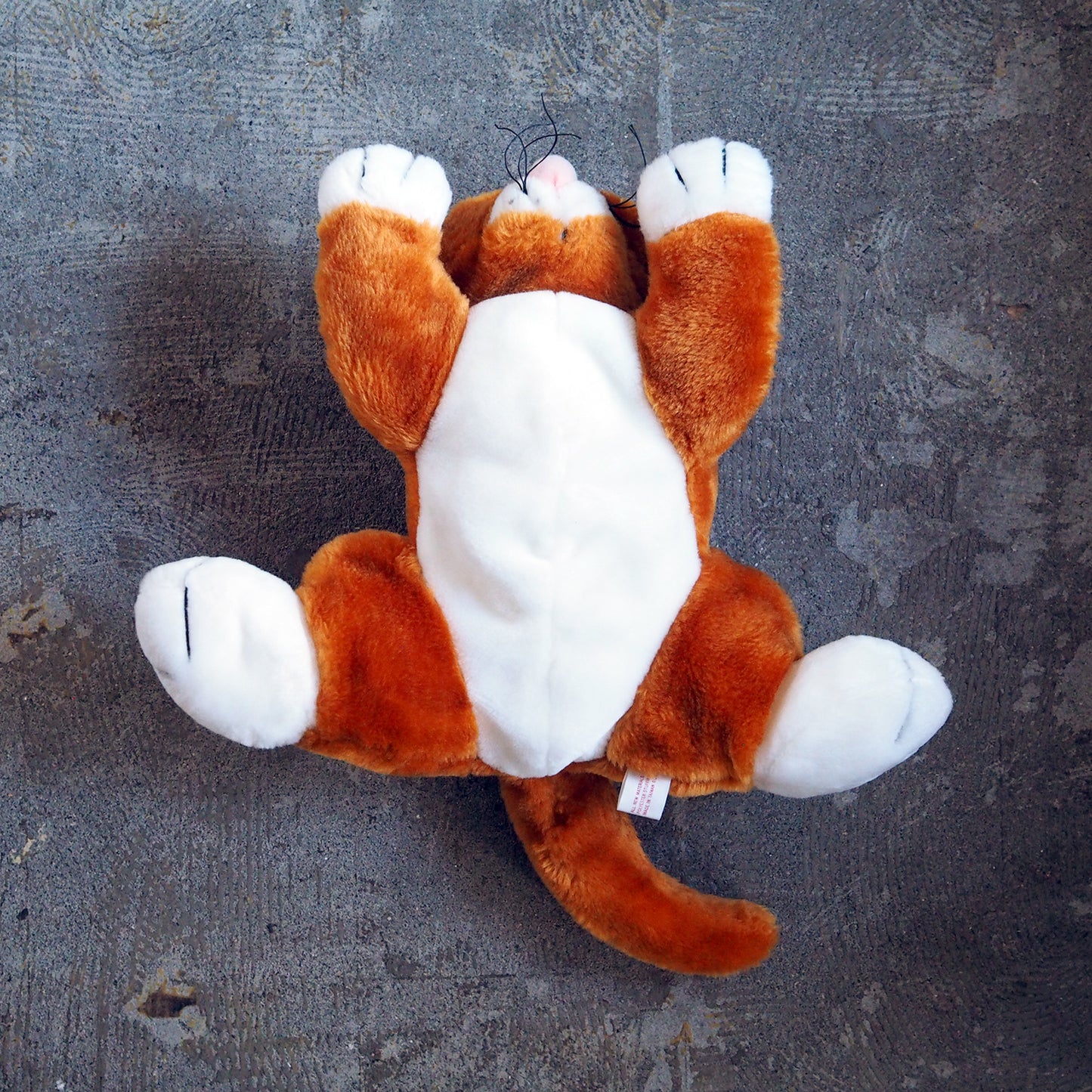 Alley Kats Plush / Orange / 80s