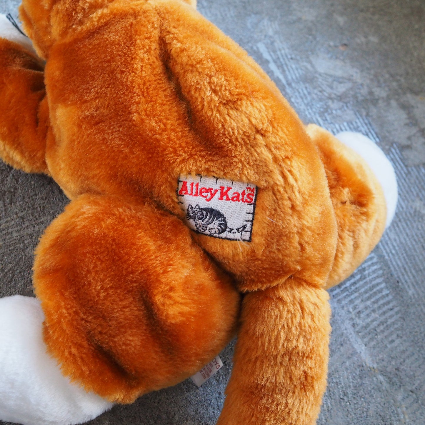 Alley Kats Plush / Orange / 80s