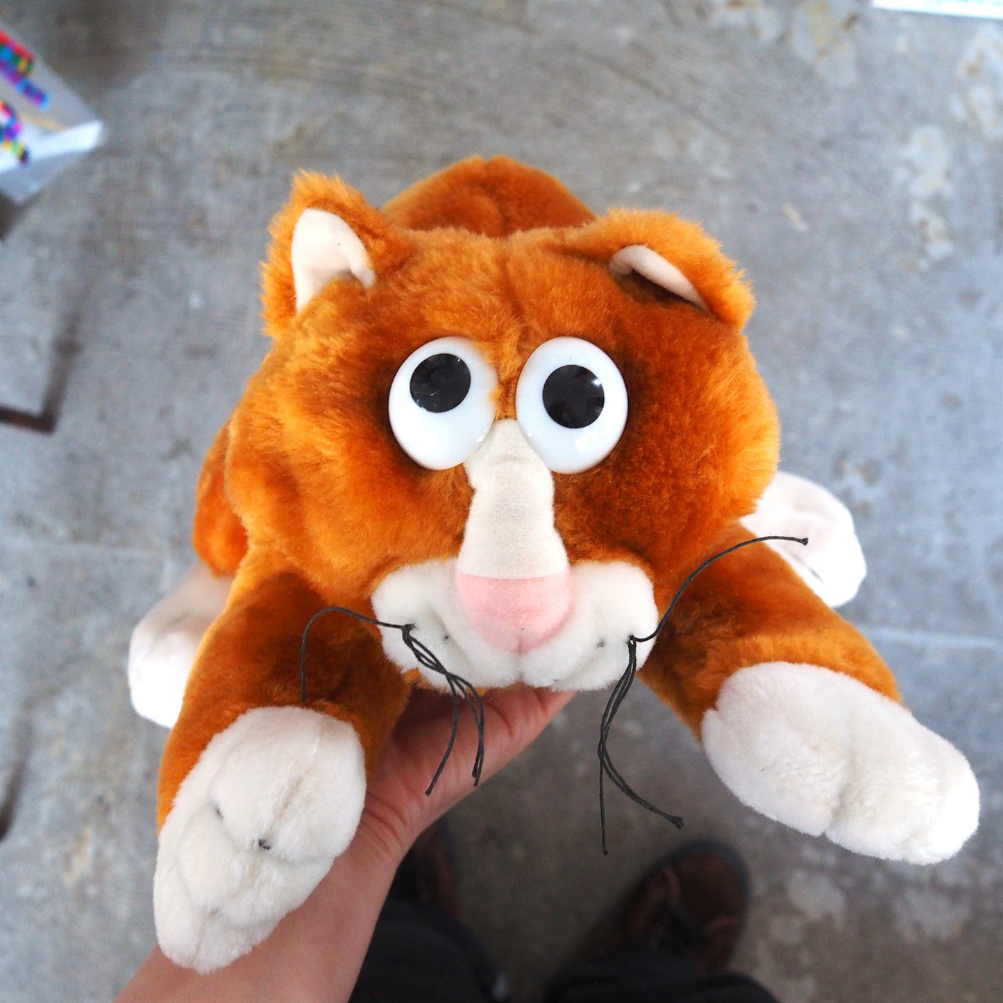 Alley Kats Plush / Orange / 80s