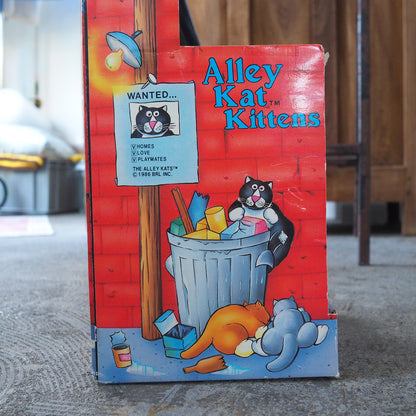 Alley Kats Kittens Plush / Dead Stock / 80s