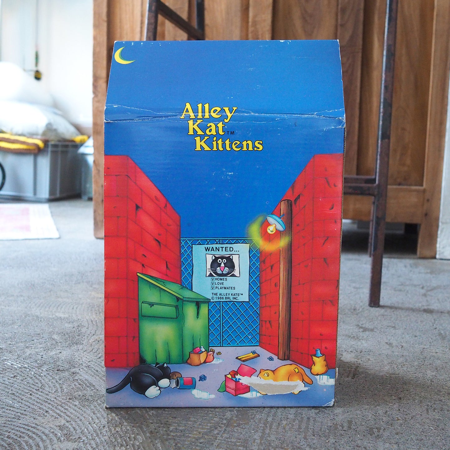 Alley Kats Kittens Plush / Dead Stock / 80s