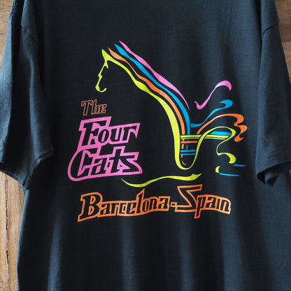 The Four Cats Tee / 80s- / Made in USA