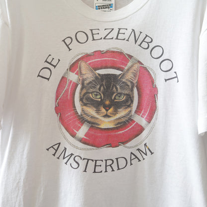 De Poezenboot Amsterdam Tee / 90s