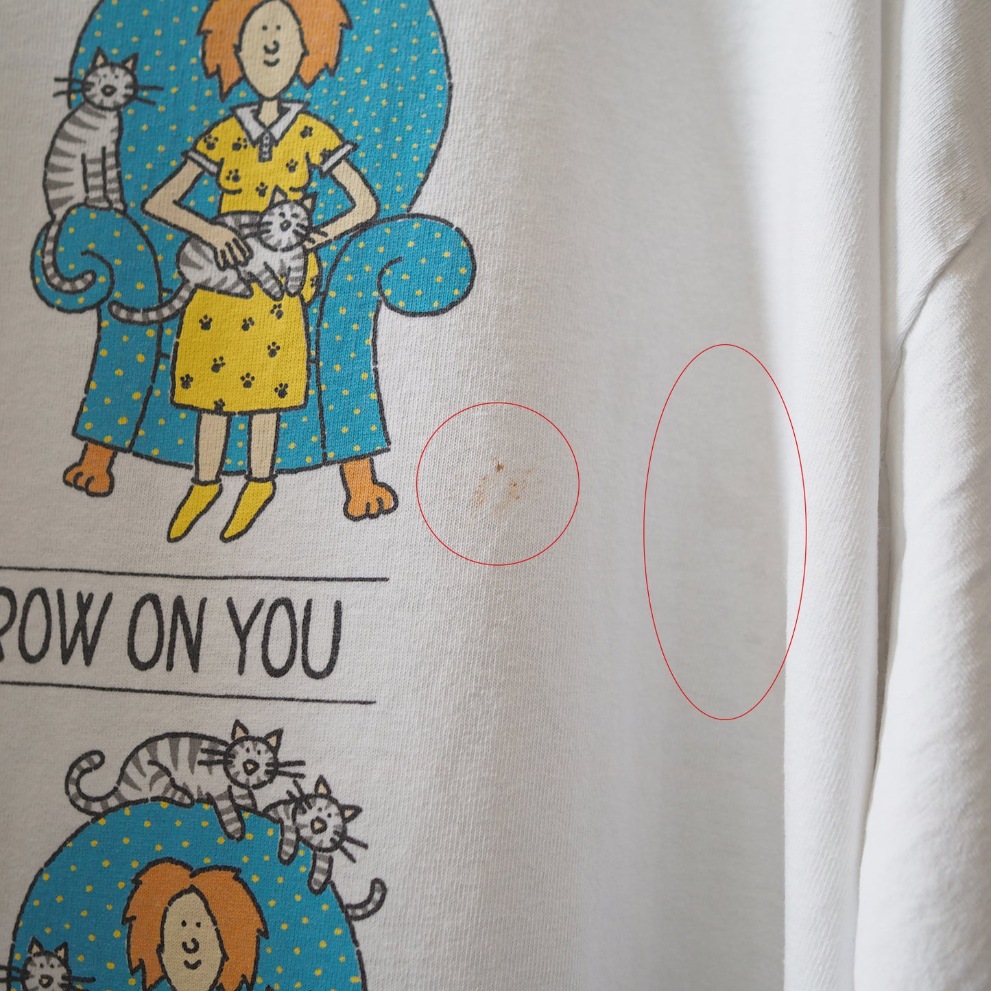 Cats Can Grow on You Tee / 90s