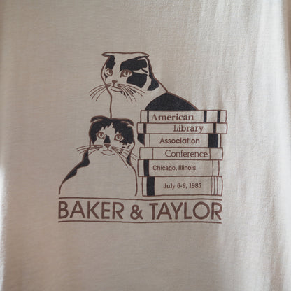 Baker & Taylor Tee / 80s- / Made in USA