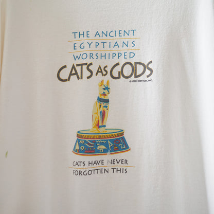 Cats As Gods Tee / 90s