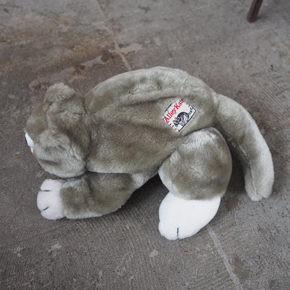 Alley Kats Plush / Gray / 80s