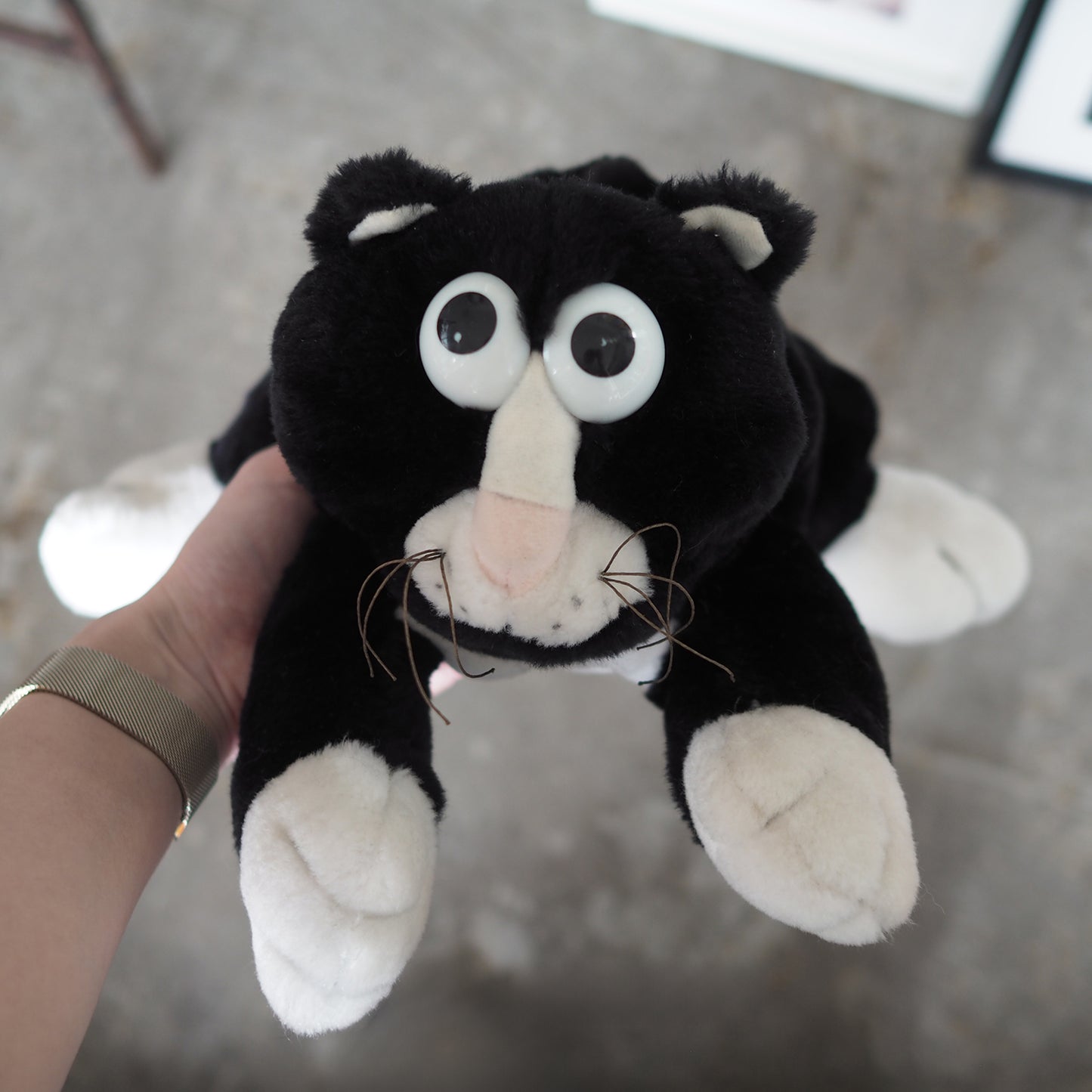 Alley Kats Plush / Black / 80s