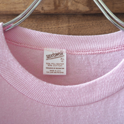 Mouses and White Cat Tee / 80s / Made in USA