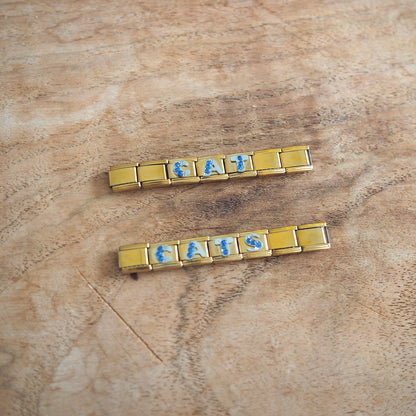 "CAT" Charm Ring