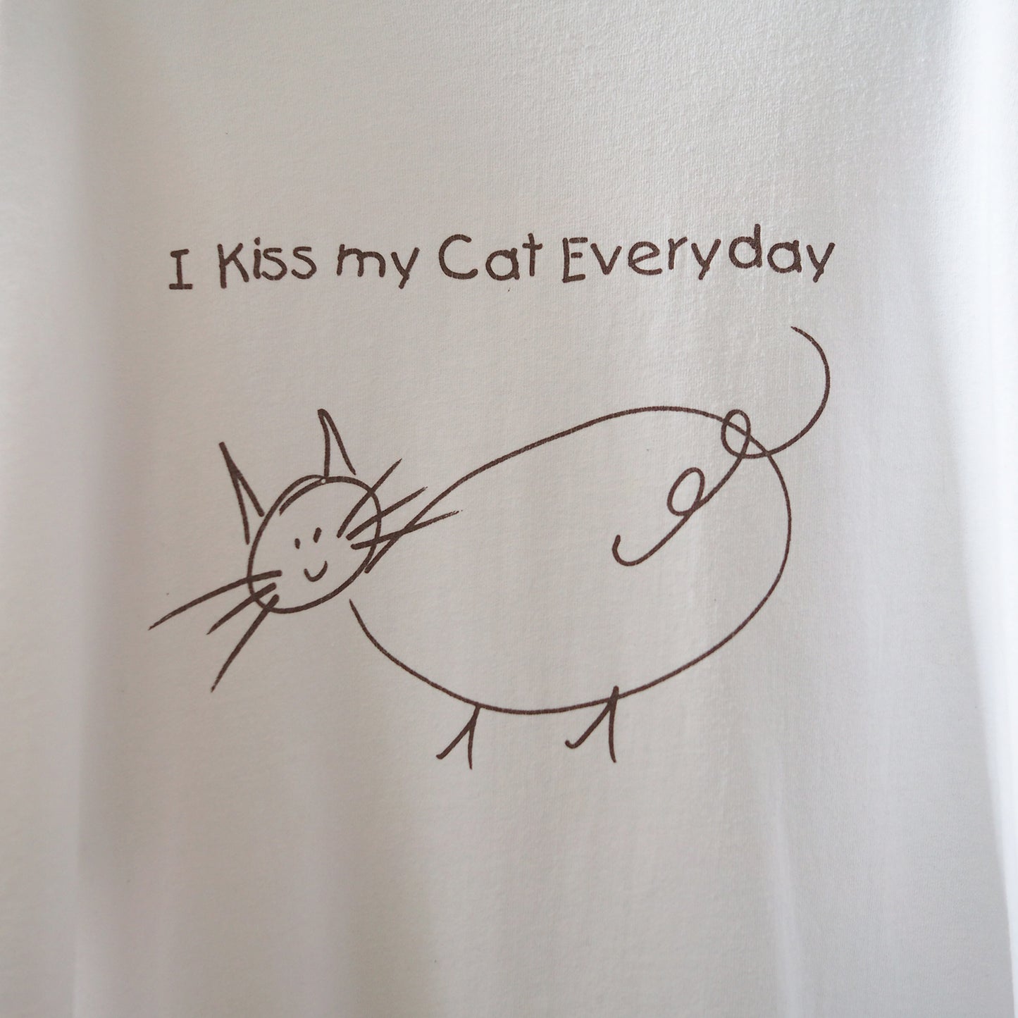 I Kiss My Cat Tee / 90s