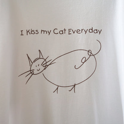 I Kiss My Cat Tee / 90s