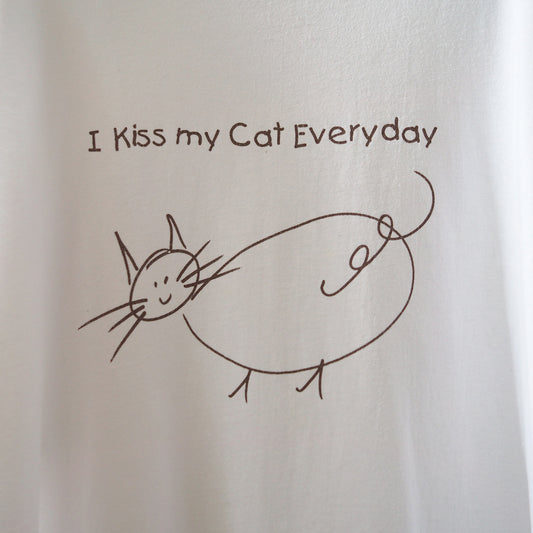 I Kiss My Cat Tee / 90s