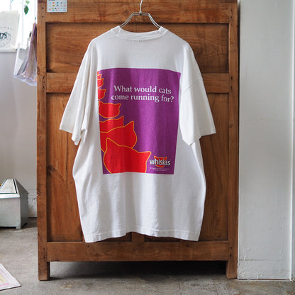 Whiskas What Would Cats Come Running for? Tee / 90s