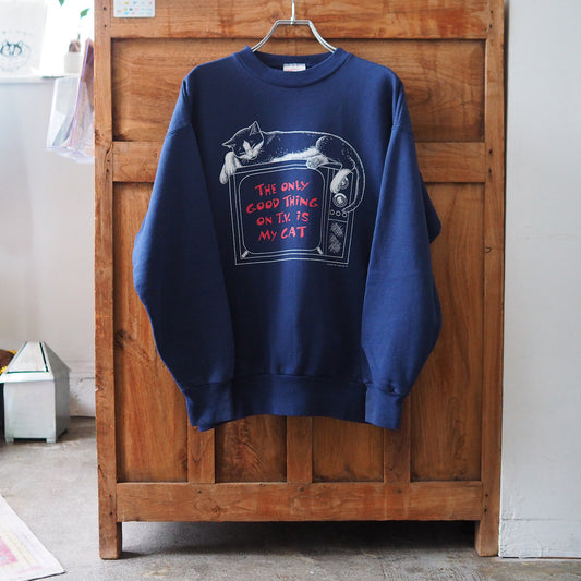 HEP CAT the Only Good Thing on TV is... Sweatshirt / 90s