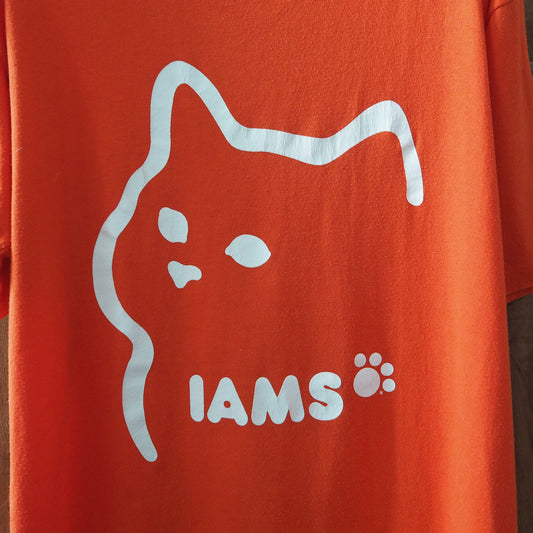 IAMS Cat Foods Tee / 90s / Made in USA