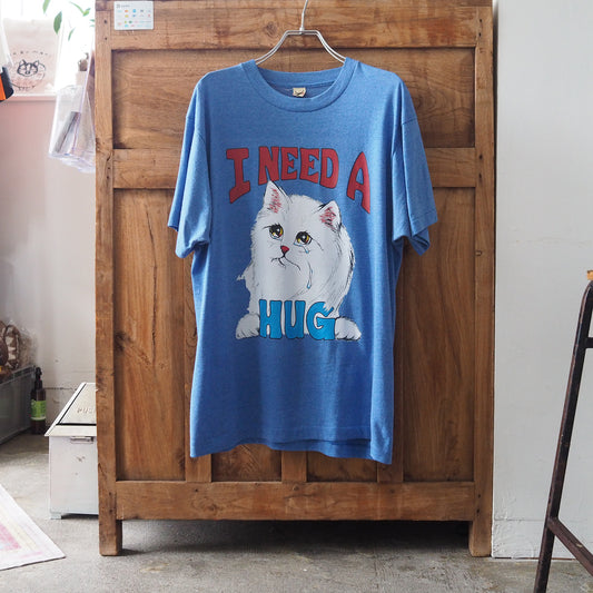 I Need A Hug Tee / 80s- / Made in USA