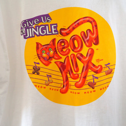 Meow Mix "Give Us a Jingle" Summer Tour '99 Tee / 90s