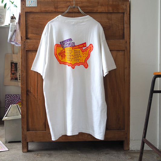 Meow Mix "Give Us a Jingle" Summer Tour '99 Tee / 90s