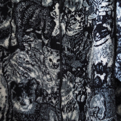 Black Mountain Cat Camo Fleece Jacket / Made in USA