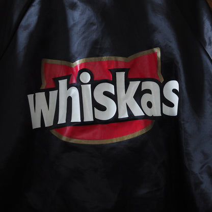 Whiskas Logo Bomber Jacket / 90s / Made in USA