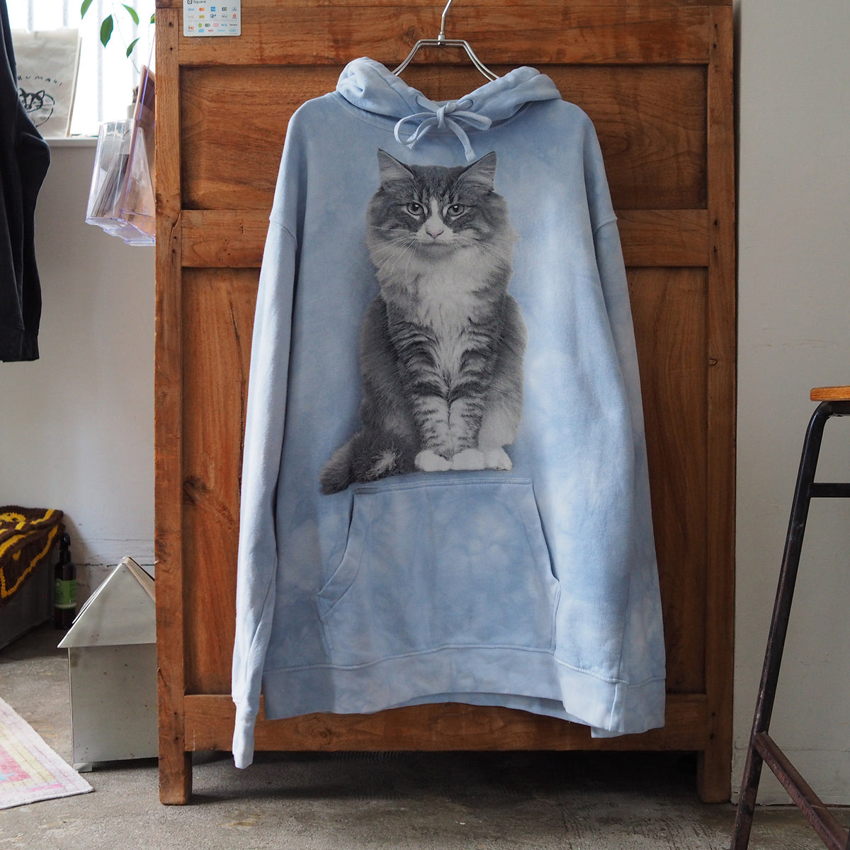The Mountain Long-hair Hachiware Cat Hoodie
