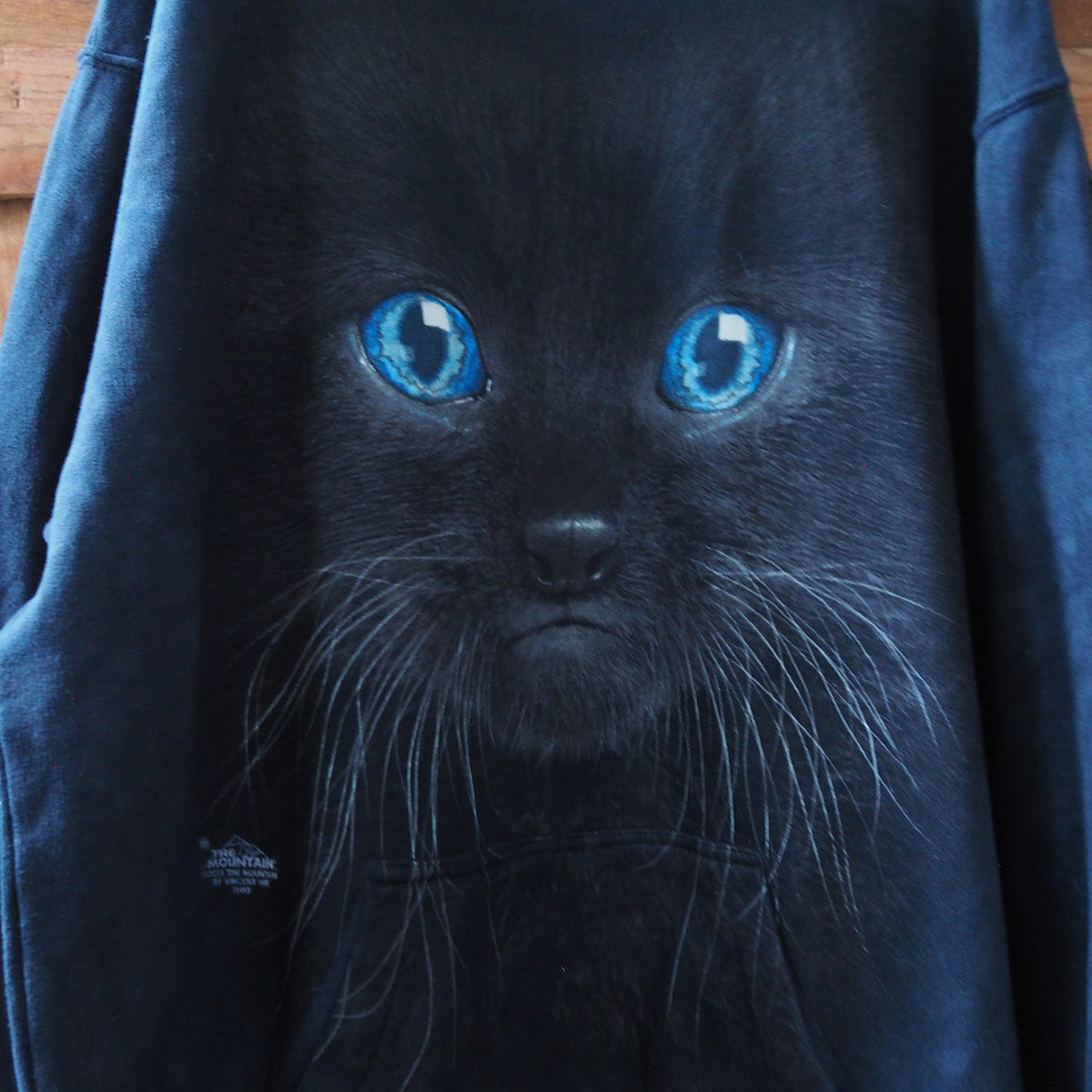 The Mountain Big Cat Face Hoodie