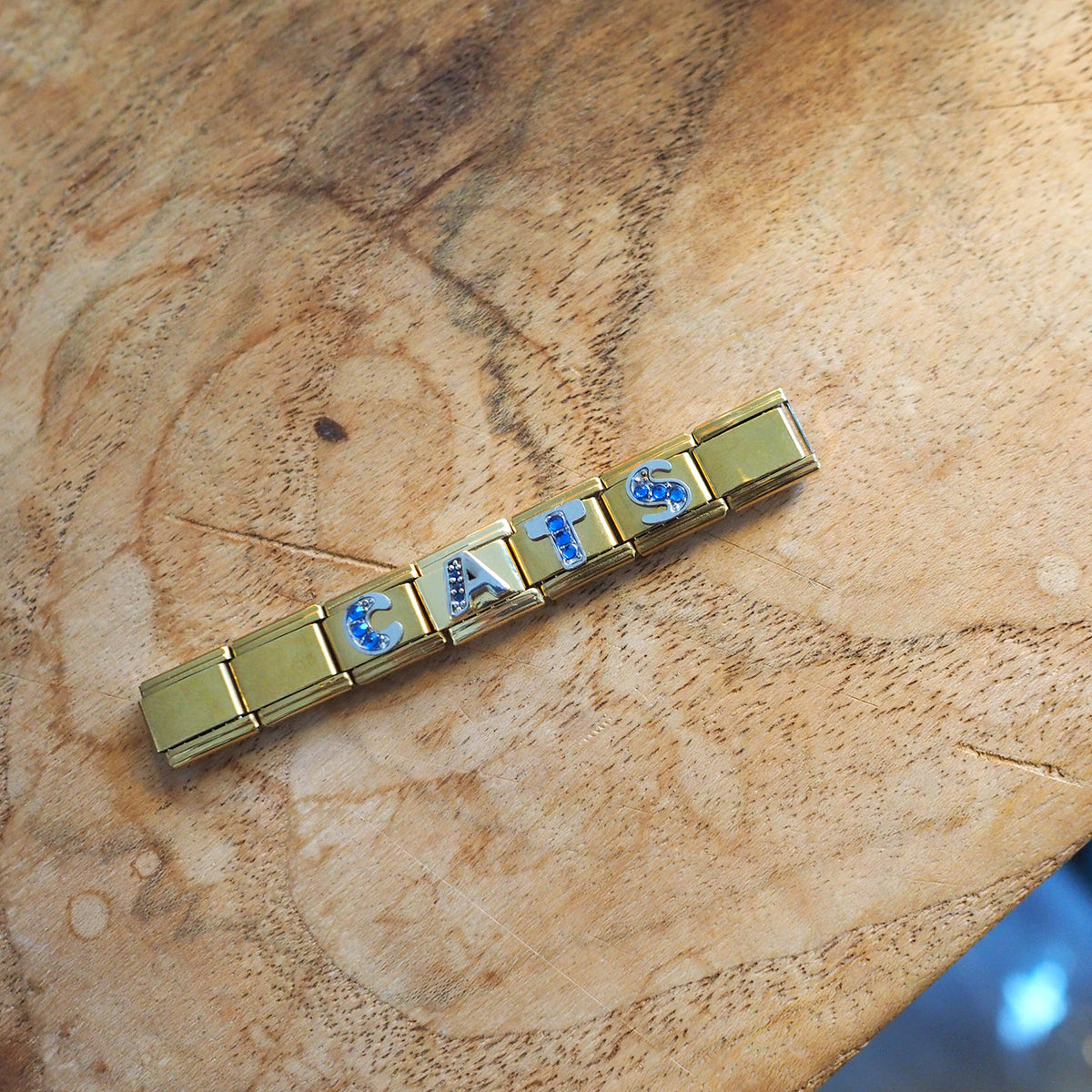 "CAT" Charm Ring