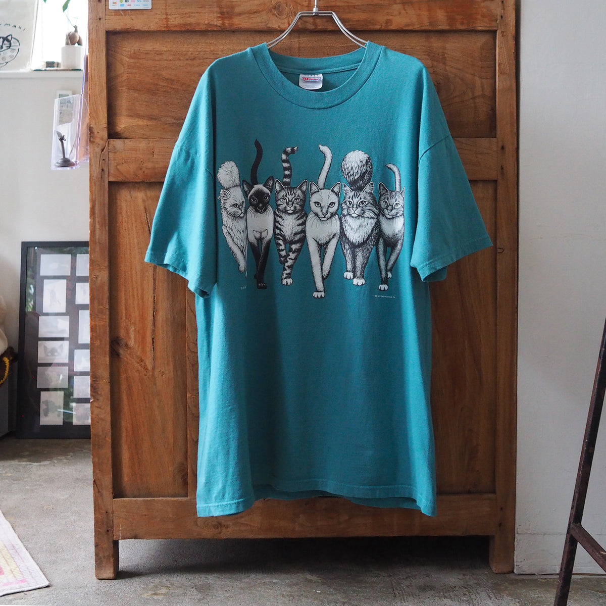 HEP CAT "Cats Coming and Going" Tee / 90s