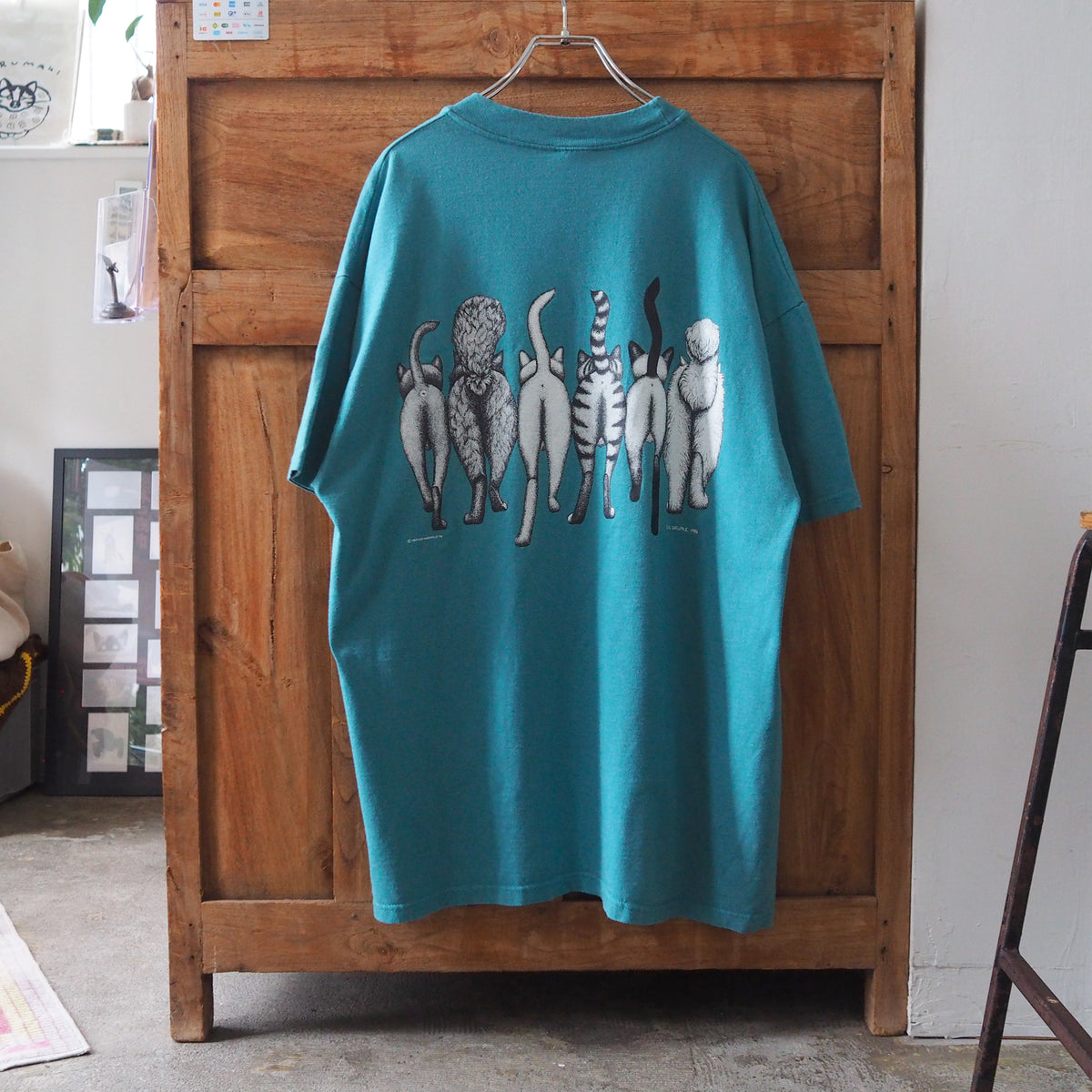 HEP CAT "Cats Coming and Going" Tee / 90s